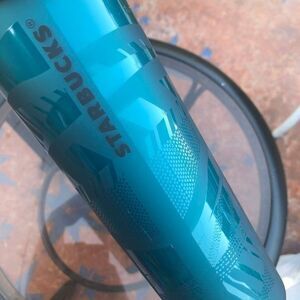 Starbucks teal green 16oz Cold‎ Cup